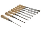 Sweetheart Socket Chisel Set, 8 Piece: 3 6 8 12 15 18 25 & 32mm