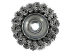 Wire Cup Brush Twist Knot 65mm M14x2, 0.50mm Stainless Steel Wire               