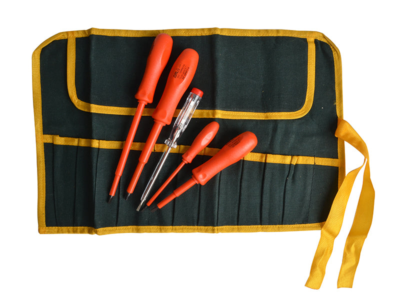 Insulated Screwdriver Set, 5 Piece                                              