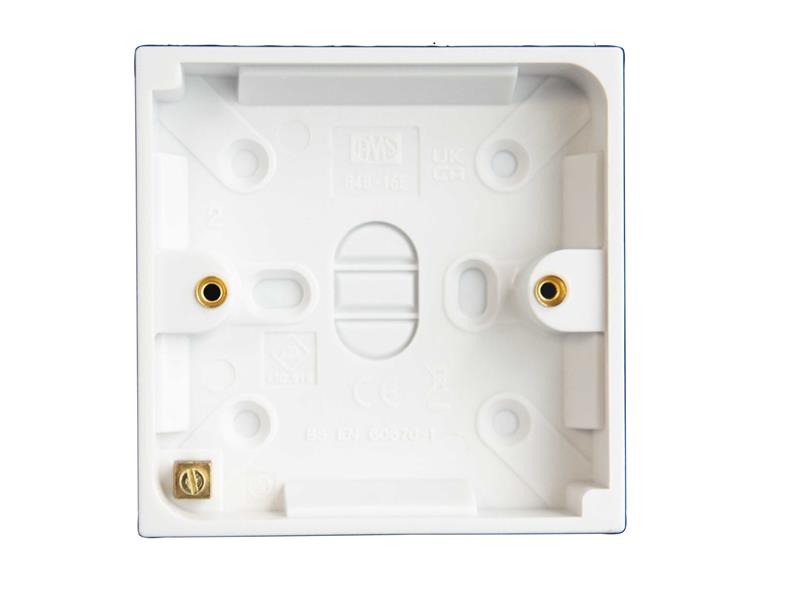 Pattress Box 1-Gang 18mm                                                        
