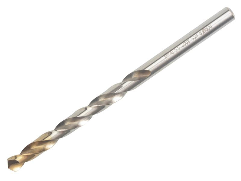 A002 HSS-TiN Coated Jobber Drill 9.50mm OL:125mm WL:81mm
