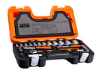 S560 1/4 & 1/2in Drive Socket Set, 56 Piece                                     