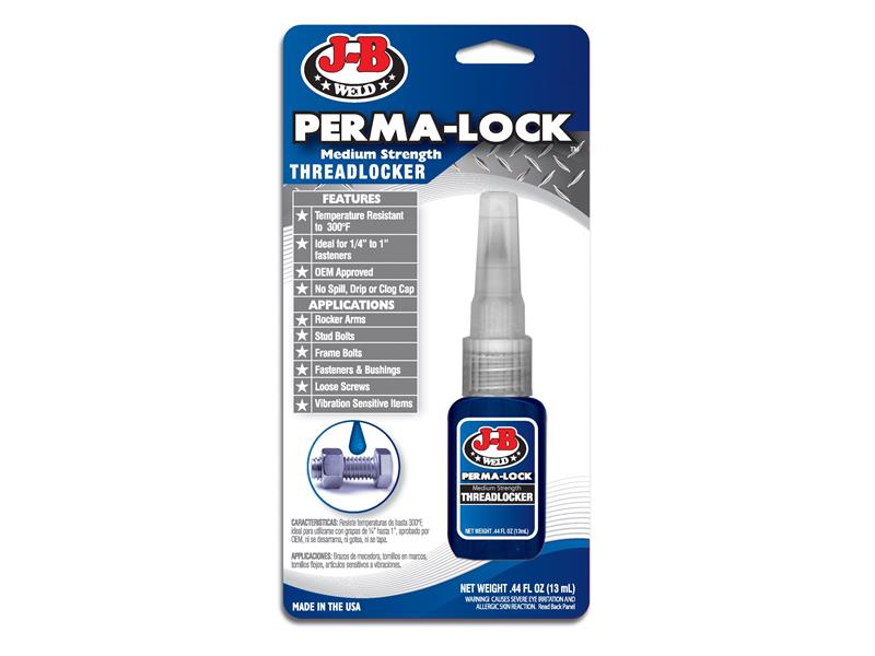 Perma-lock Blue Medium Strength Threadlocker 13ml                               