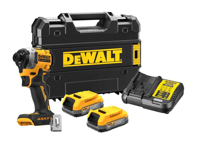 DCF850 E2T XR BL Impact Driver 18V 2 x 1.7Ah POWERSTACK™ Li-ion                 