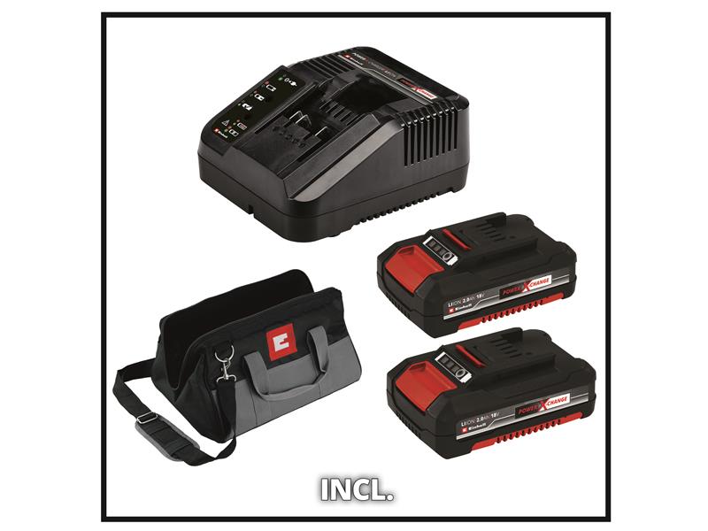 TP-18V Power X-Change Twin Pack BL 18V 2 x 2.0Ah Li-ion                         