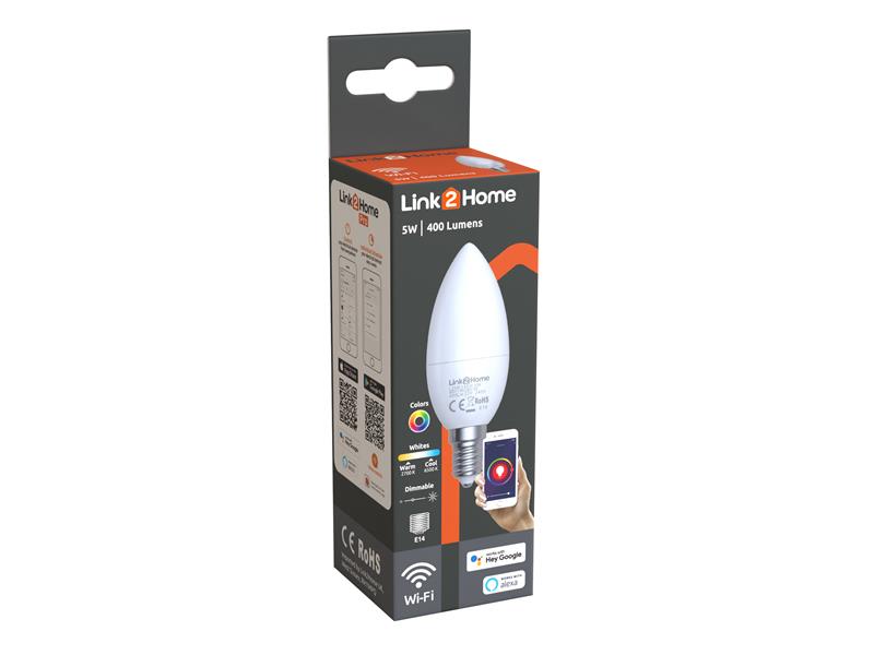 Gu10 Wi-Fi Led Lamp With Rgb Pack 4
