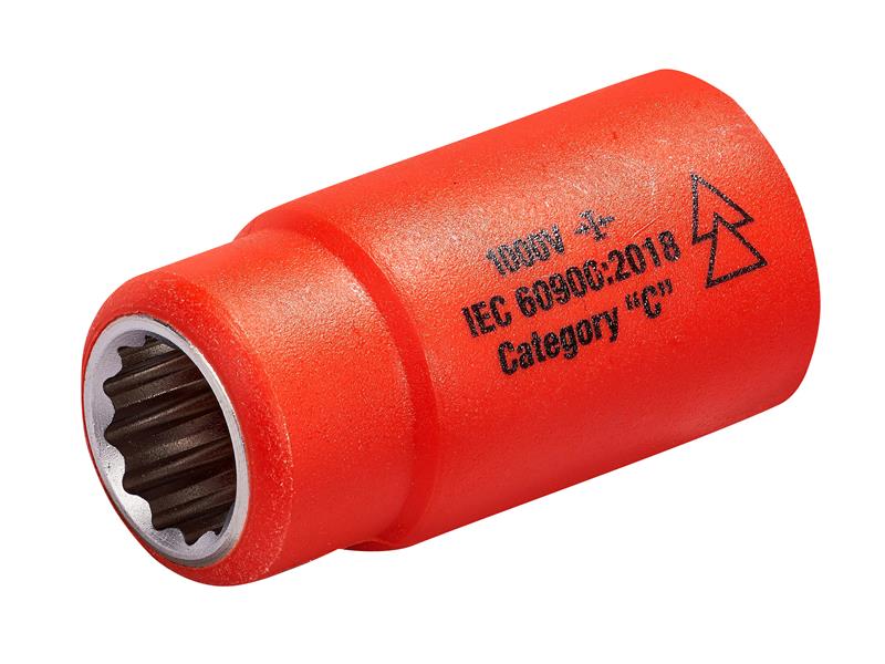 Insulated 1/2in Drive Socket 21mm