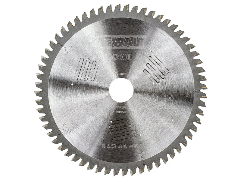 Series 60 Circular Saw Blade 216 x 30mm x 60T ATB/Neg                           