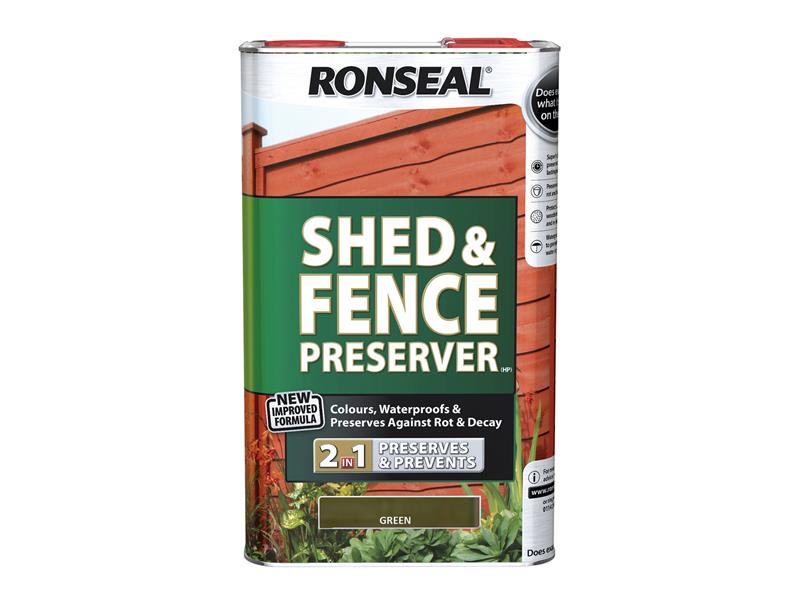 Shed & Fence Preserver Light Brown 5 litre