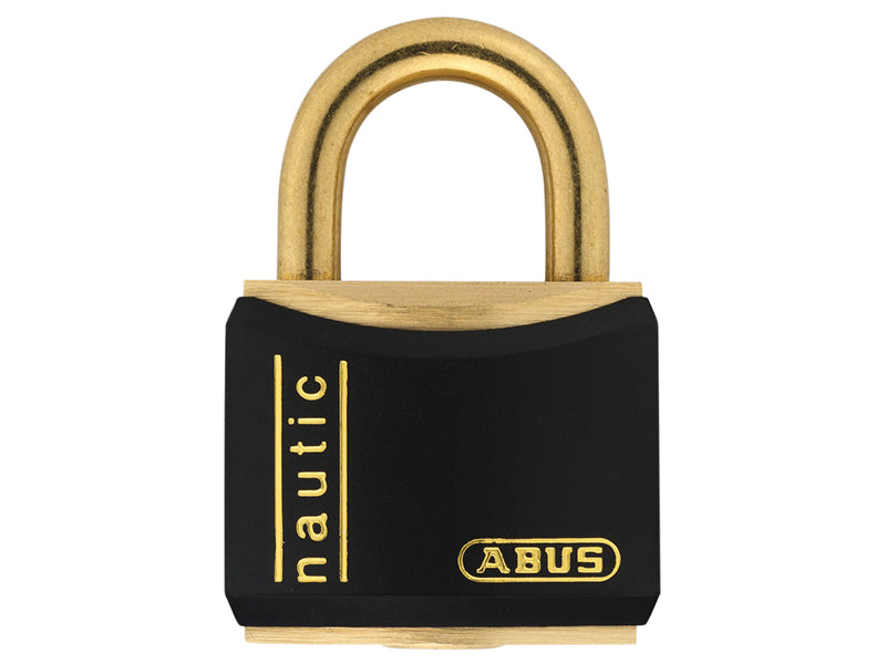 T84MB/40mm Black Rustproof Padlock Twin Pack Carded
