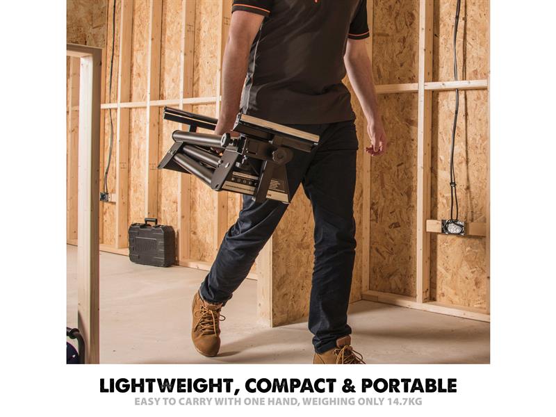 Mitre Saw Stand with Extendable Arms                                            