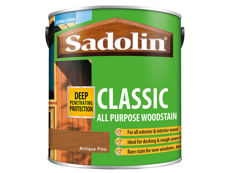 Classic Wood Protection Heritage Oak 2.5 litre