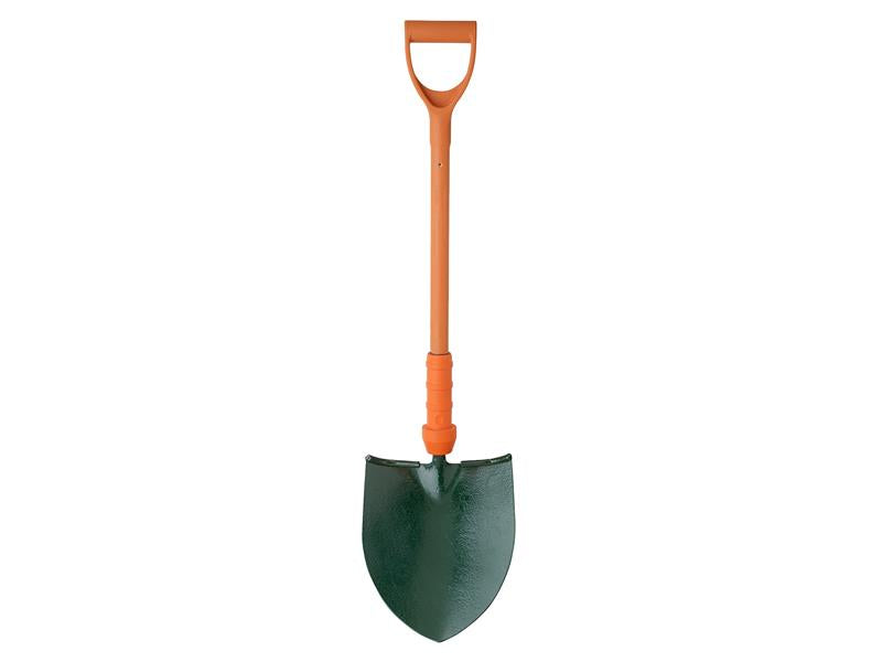 Insulated Treaded Round Mouth Shovel                                            