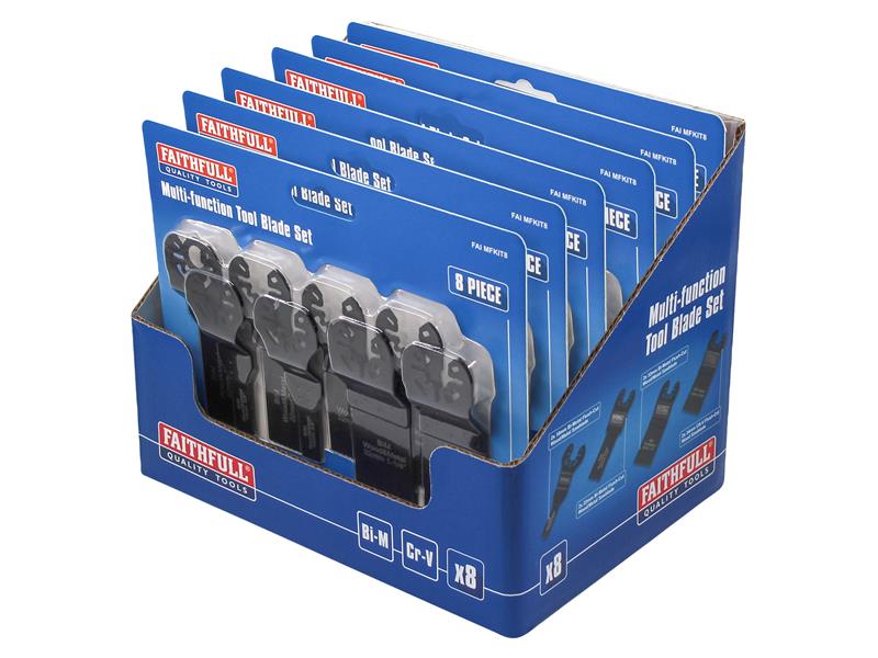 Multi Tool Blade Set, 8 Piece