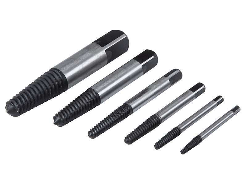 Screw Extractor Set, 6 Piece                                                    