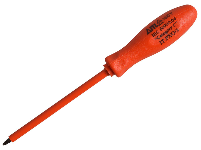 Insulated Screwdriver Pozi No.2 x 250mm (10in)
