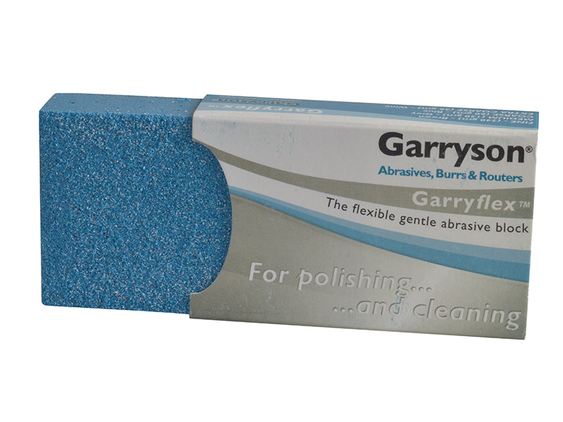 Garryflex™ Abrasive Block - Coarse 60 Grit (Blue)                               