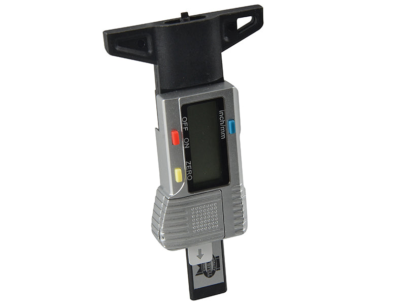 Tyre Depth Gauge Digital Readout 0-25mm                                         