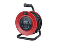Open Drum Cable Reel 240V 13A 2-Socket 50m