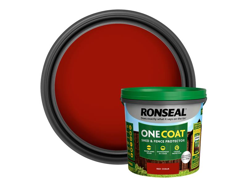 One Coat Shed & Fence Protection Tudor Black Oak 5 litre