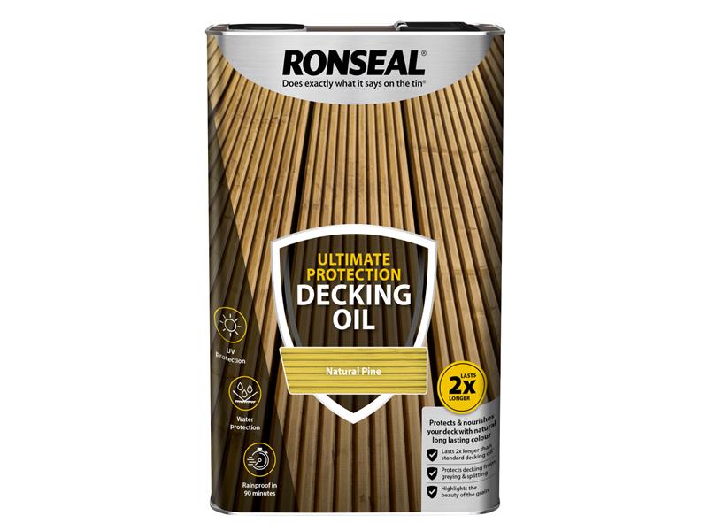 Ultimate Protection Decking Oil Natural Pine 5 litre