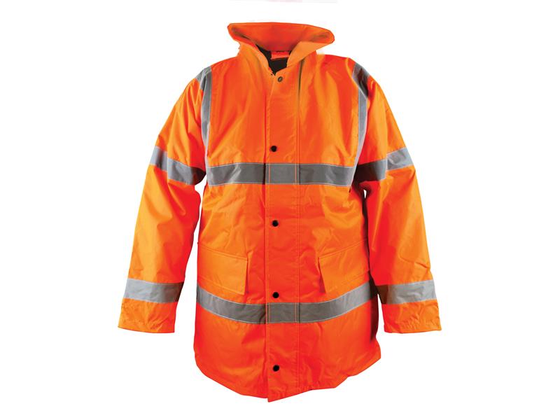 Hi-Vis Orange Motorway Jacket - XXL (52in)