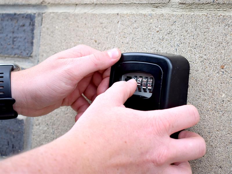 4 Dial Combination Key Safe
