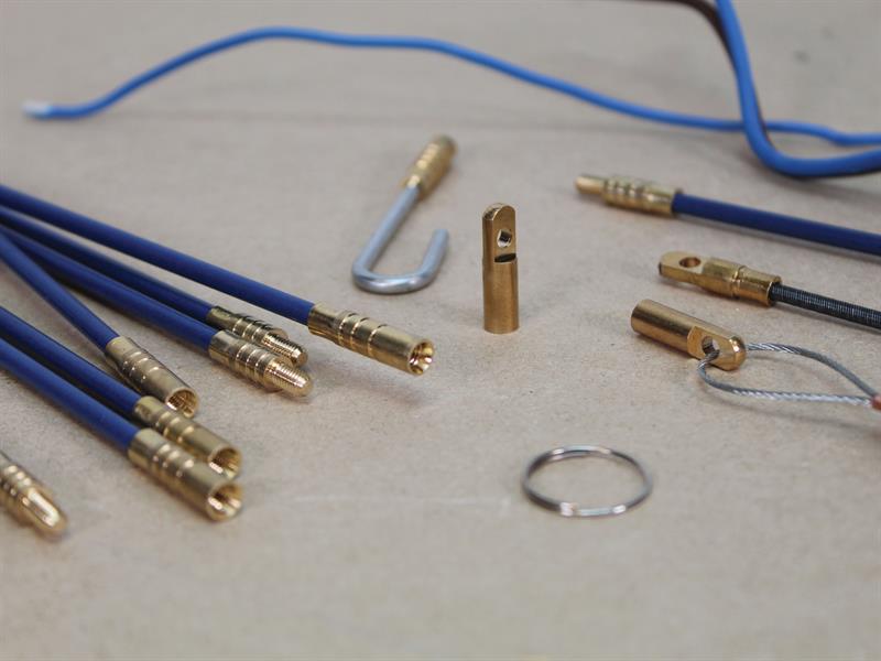Fibreglass Cable Rod Set 15pc 10 x 330mm                                        