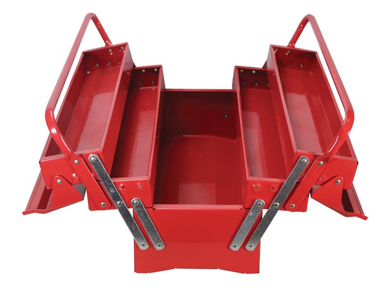 Metal Cantilever Toolbox - 5 Tray 40cm (16in)                                   