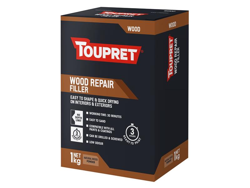 Wood Repair Filler White 1kg