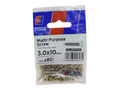 Multi-Purpose Pozi Screw CSK ST ZYP 5.0 x 90mm ForgePack 10