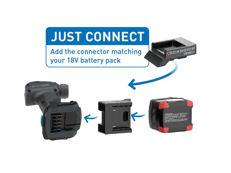 MULTILIGHT SEARCH CONNECT Light 18V Bare Unit