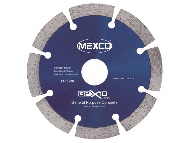 GPX10 Concrete Diamond Blade 350 x 25.4mm