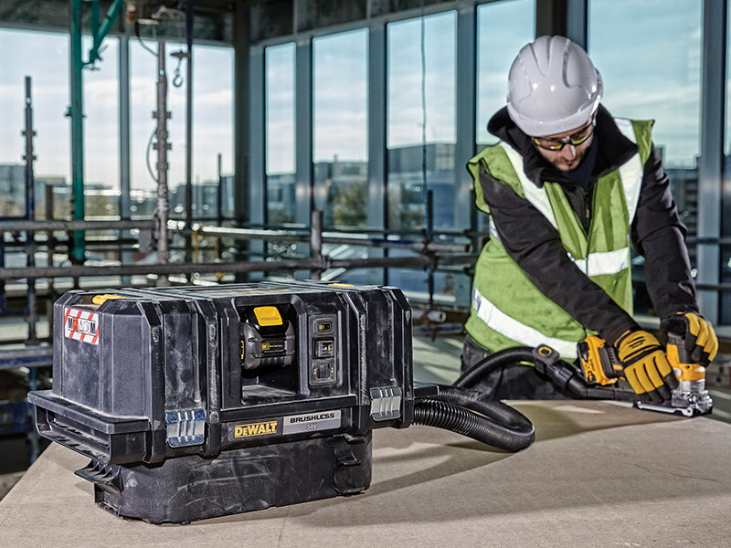 DCV586MT2 XR FlexVolt Dust Extractor 54V 2 x 2.0Ah Li-ion                       