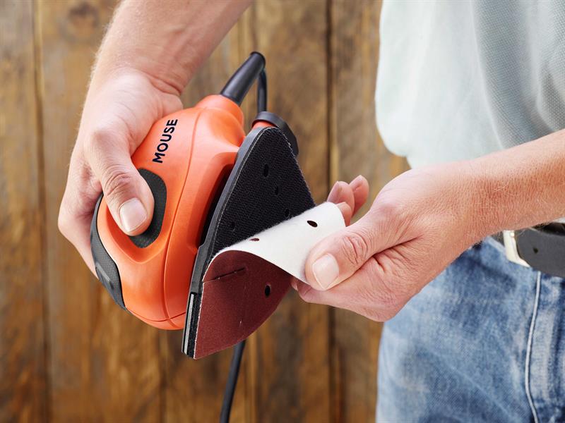 55W Mouse Sander + 6 Sanding Sheets                                             