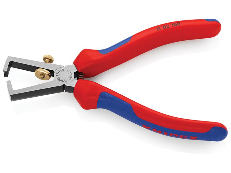 11 02 160 Insulation Stripping Pliers Multi-component Grip 160mm                
