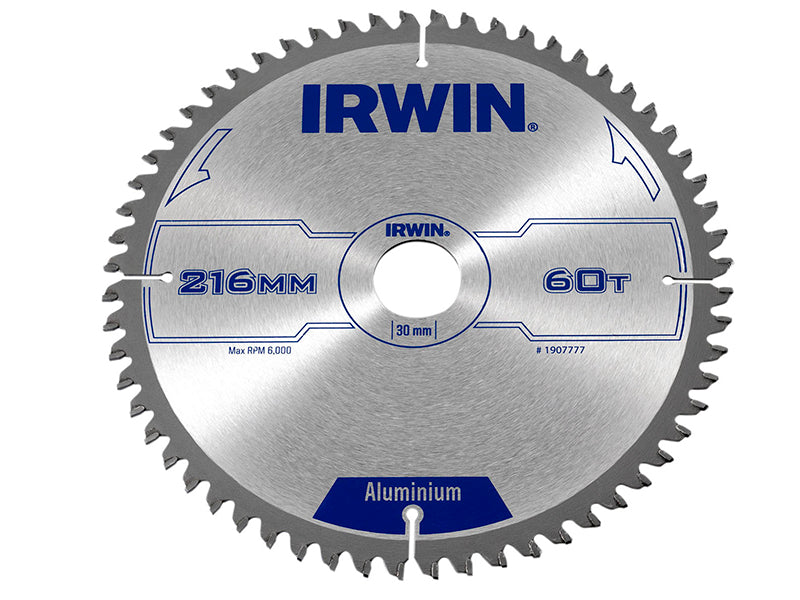 Professional Aluminium Circular Saw Blade 216 x 30mm x 60T TCG                  