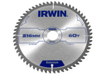 Professional Aluminium Circular Saw Blade 216 x 30mm x 60T TCG                  