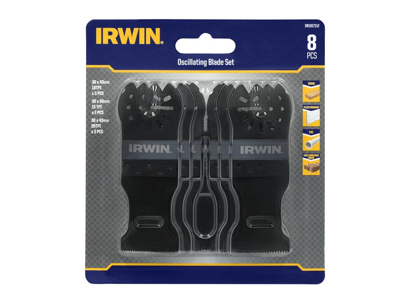 IW1017112 Oscillating Blade Set, 8 Piece                                        