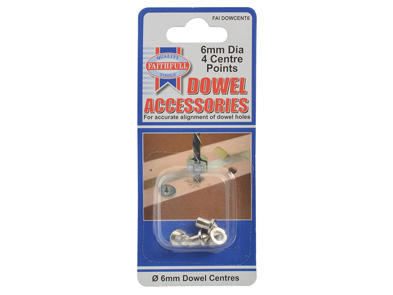 Centre Points 4 x 8mm