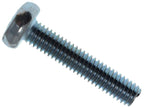 Machine Screw Pozi Compatible Pan Head ZP M6 x 50mm Box 25