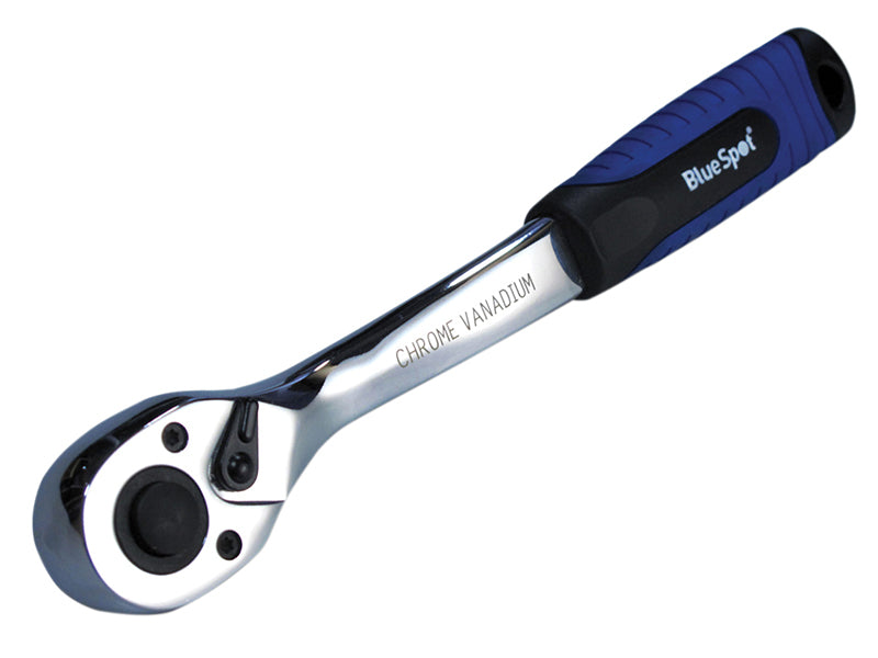 Soft Grip Ratchet 72 Teeth 1/2in Drive                                          