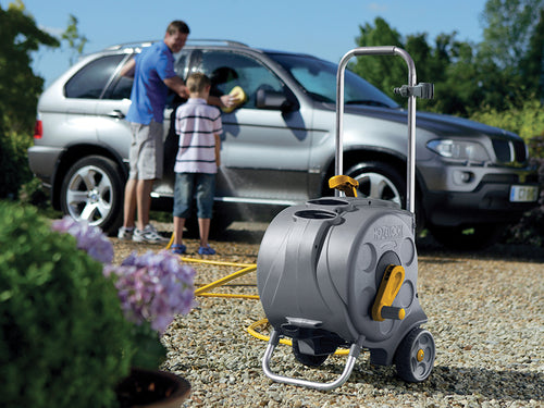 2416 Freestanding Compact Hose Reel + 30m of 12.5mm Hose                        