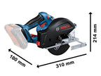 GKM 18V-50 Professional Metal Circular Saw 18V Bare Unit                        