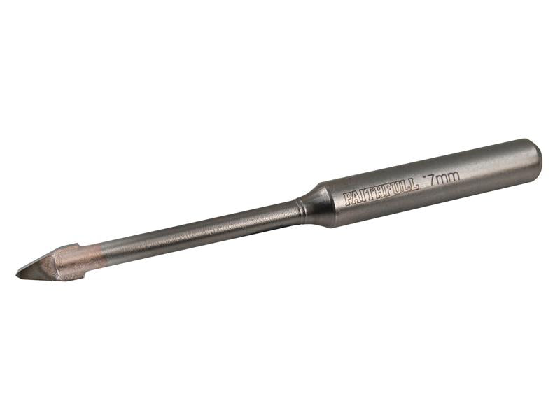 Carbide Hard Tile & Glass Drill Bit 7mm                                         