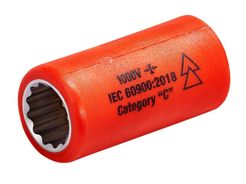 Insulated 3/8in Drive Socket 19mm