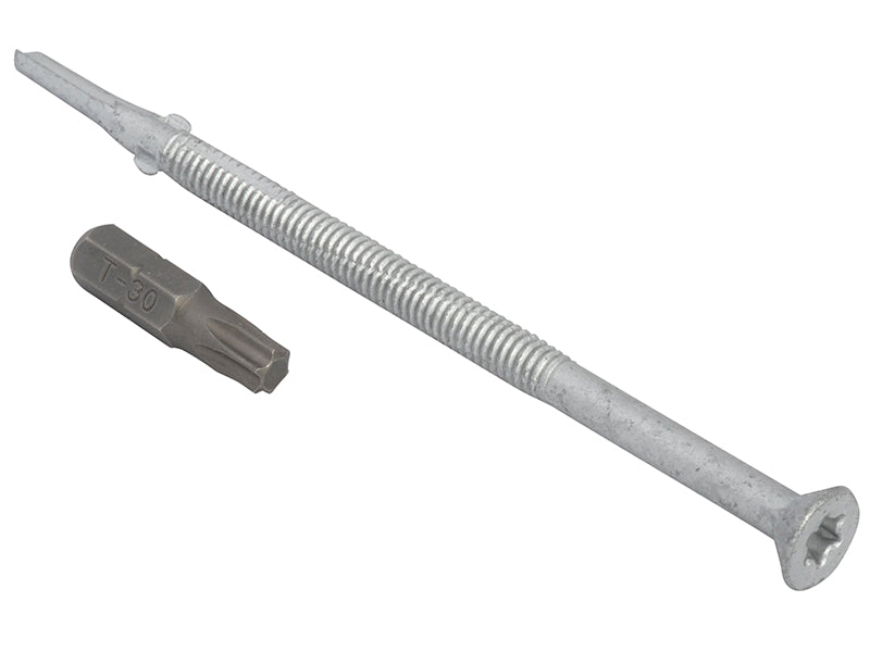 TechFast Roofing Screw Timber - Steel Heavy Section 5.5 x 109mm Pack 50         