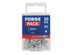 Self-Tapping Screw Pozi Compatible CSK A2 SS 1in x 6 ForgePack 30               