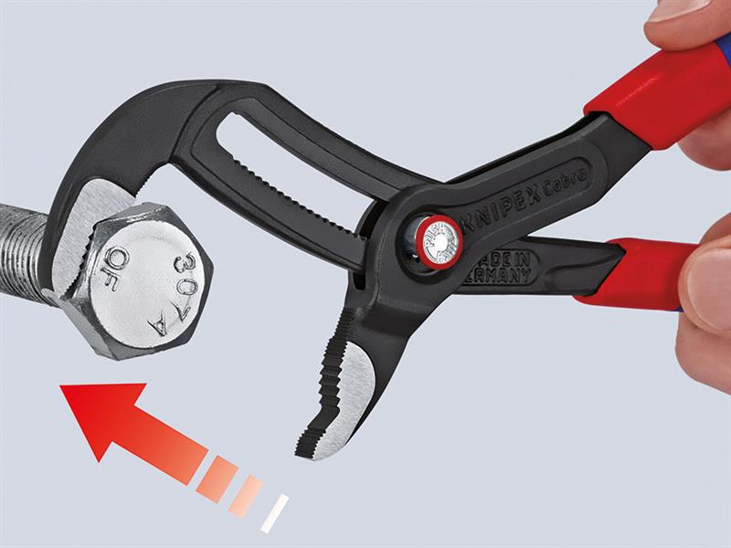 87 22 250 Cobra® Quickset Water Pump Pliers Multi-component 250mm               