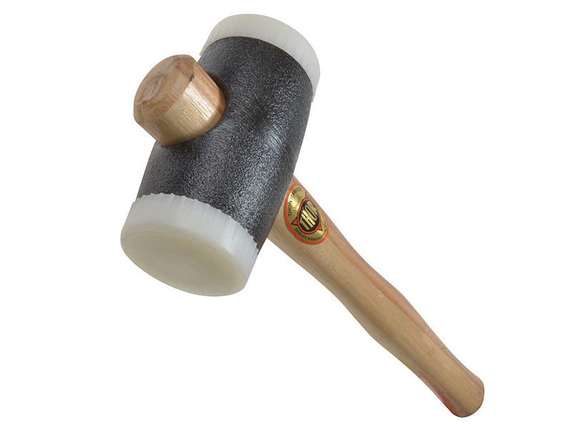 720N Thorex Nylon Hammer - Wood Handle & Cast Iron Head 63mm 2200g